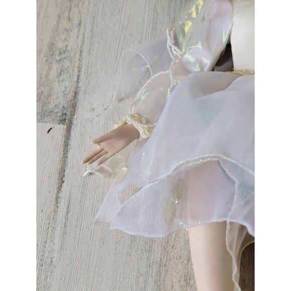 Franklin heirloom Peggy Fleming AS IS ice skater porcelain doll collectible - Picture 2 of 15